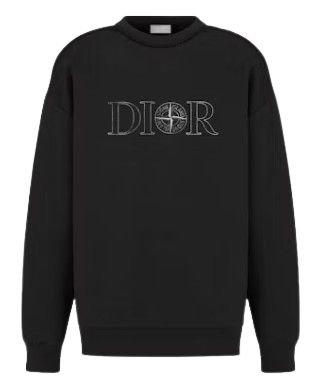 Dior x Stone Island felpa crew neck