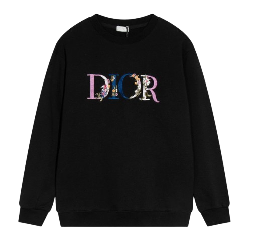 Dior Logo Floreale felpa crew neck